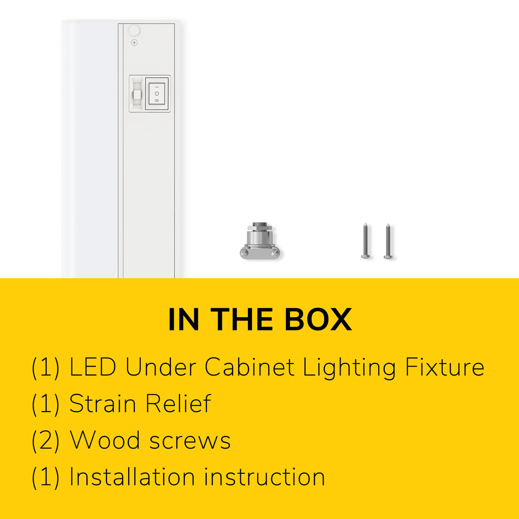 24-Inch Hardwired LED Under Cabinet Light H8919