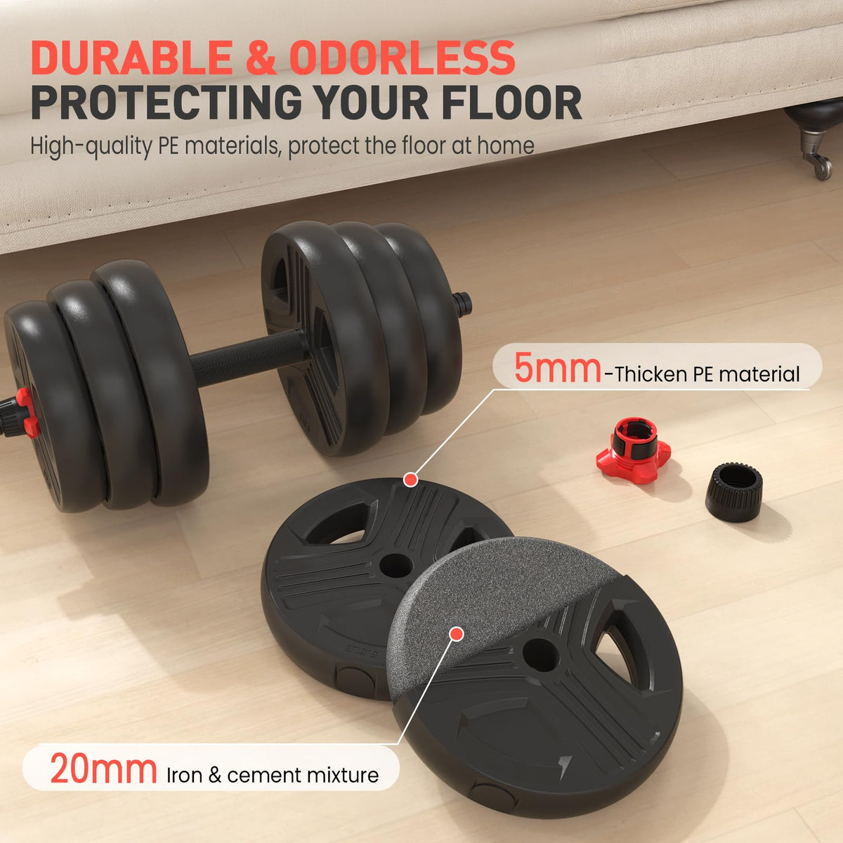 Adjustable Dumbbells Set Y448335