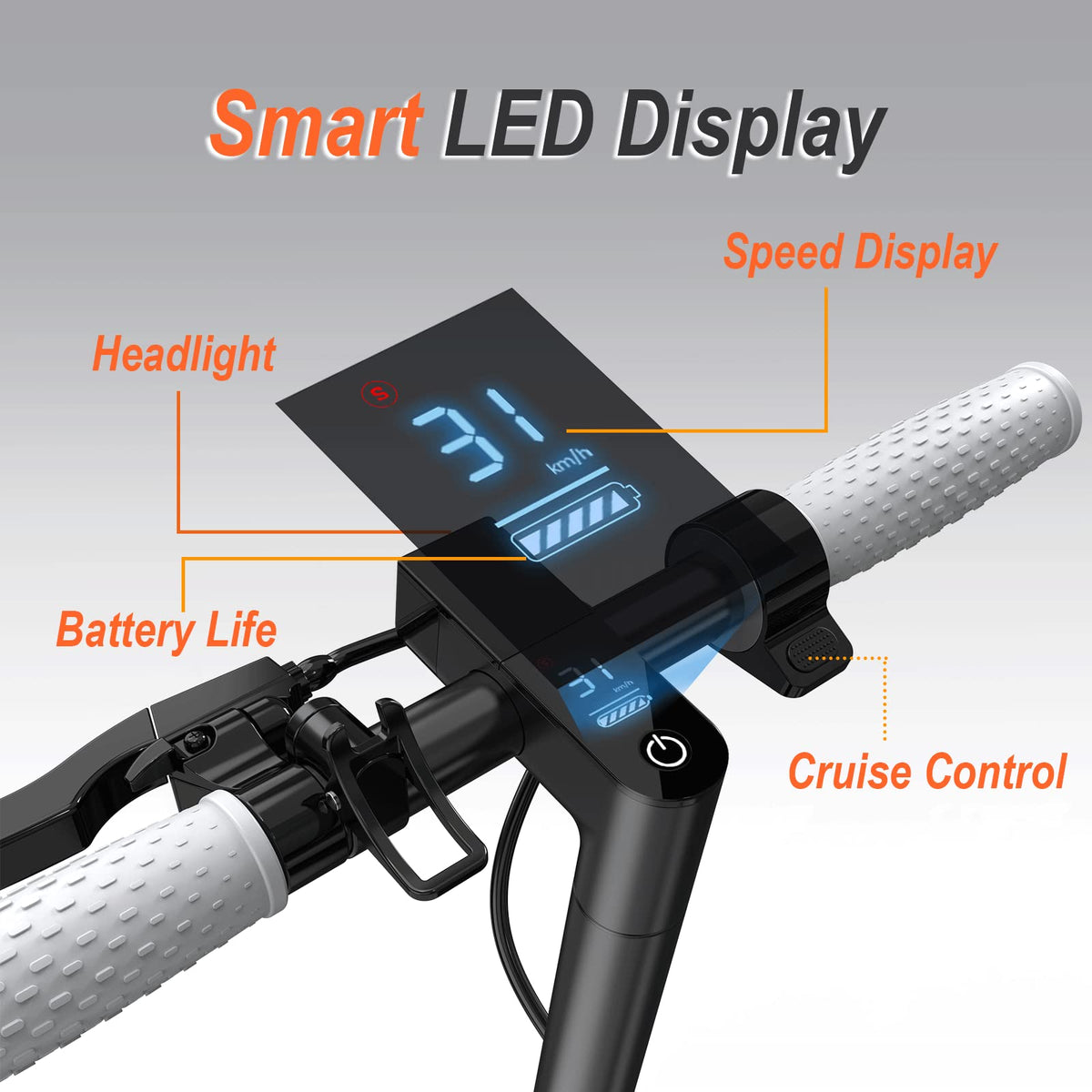 Folding Electric Scooter with Dual Brakes System E6515