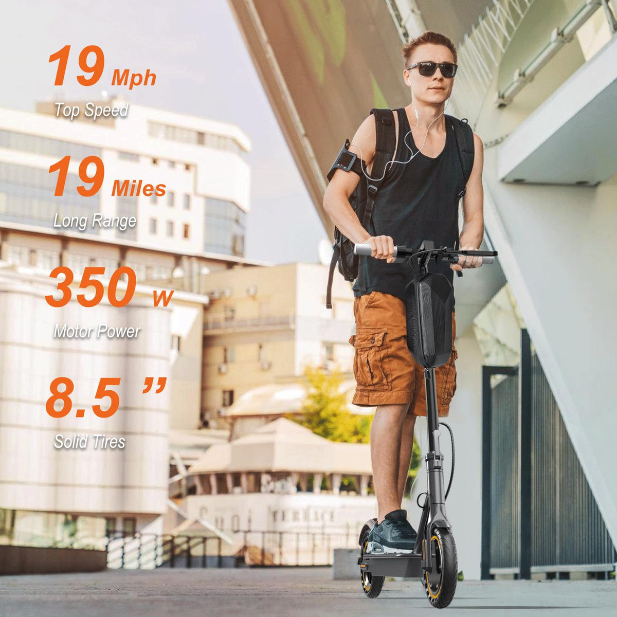Folding Electric Scooter with Dual Brakes System E6515
