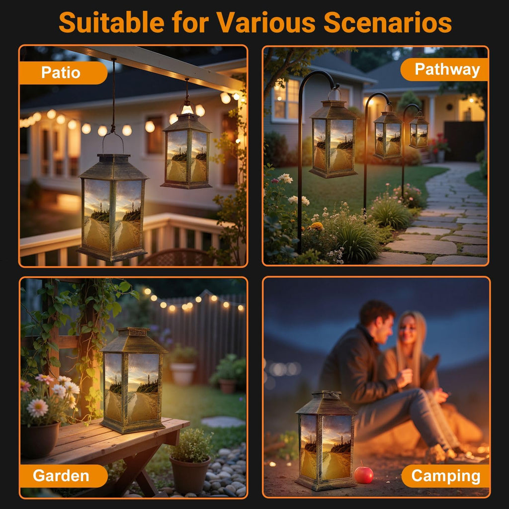 Waterproof LED Solar Lantern X6868