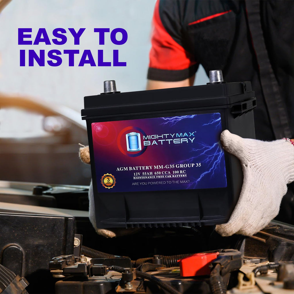 12V 55Ah AGM Replacement Battery B8073