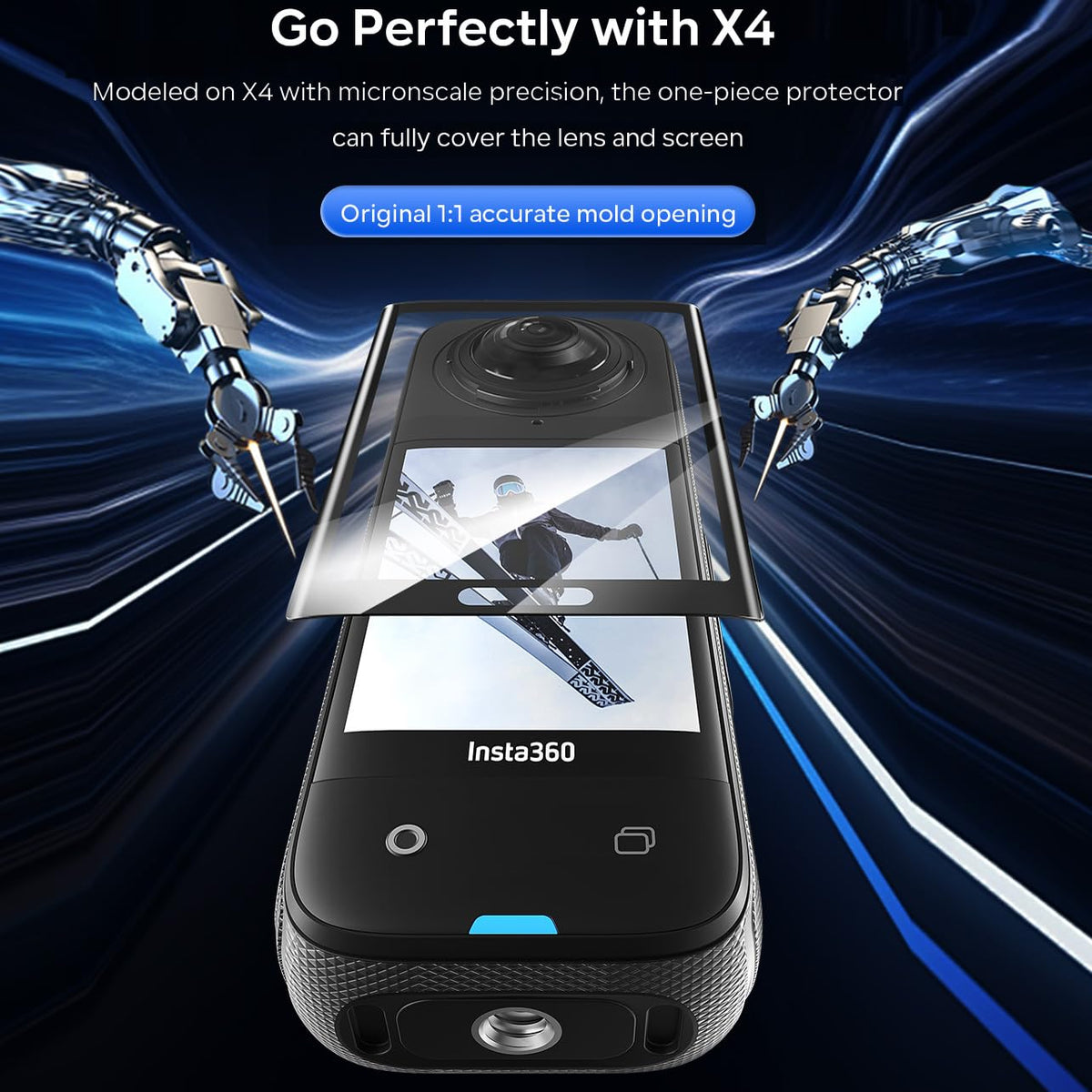 Aluminum Frame Cage Case Lens Guards Screen Protector Camera Accessories Kit I96666