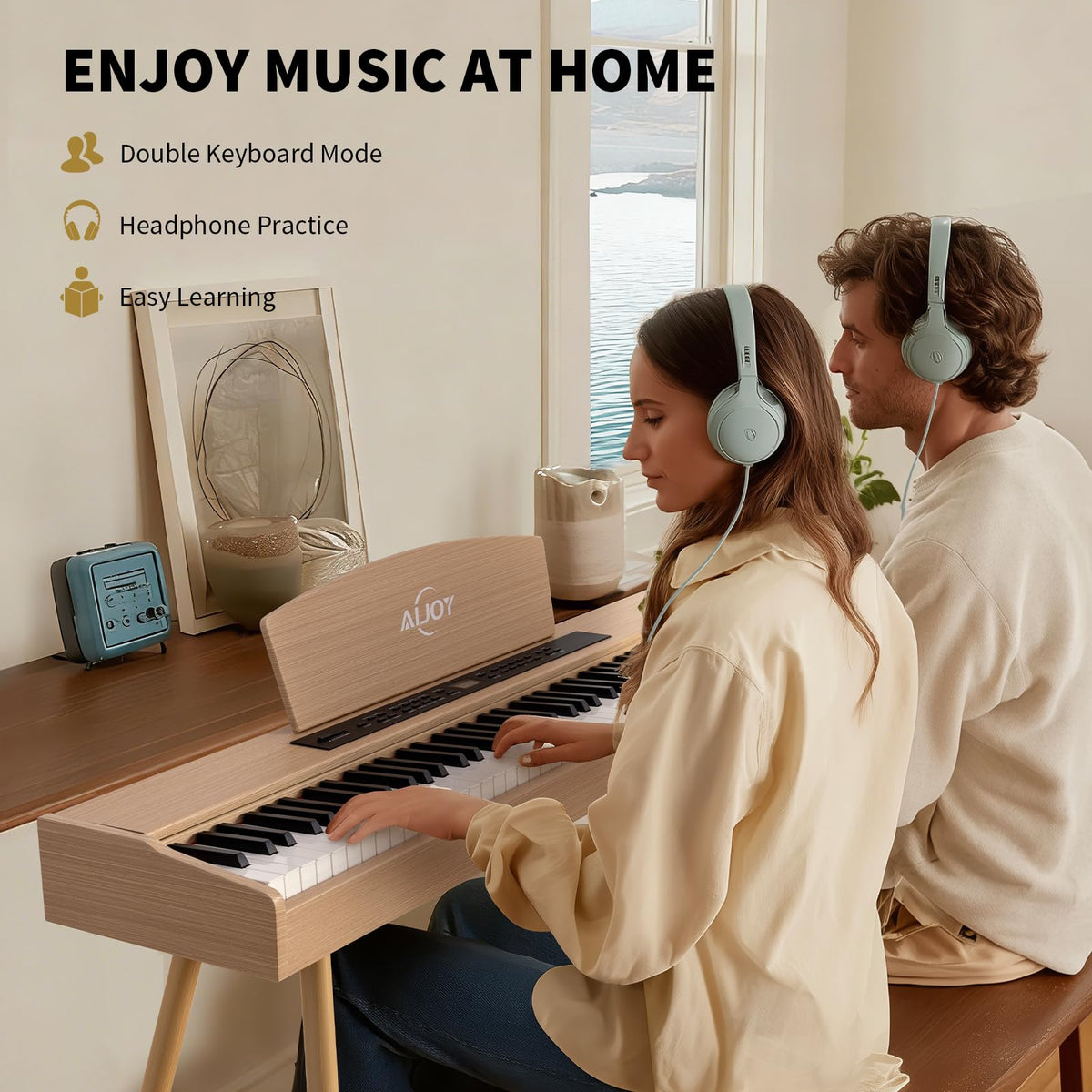88 Key Fully Weighted Hammer Action Digital Piano S9079