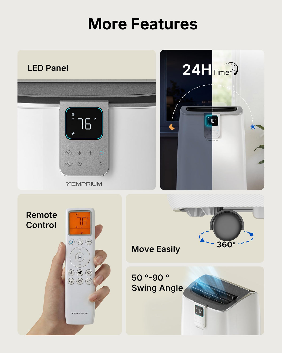 14,000 BTU Portable Air Conditioner W881