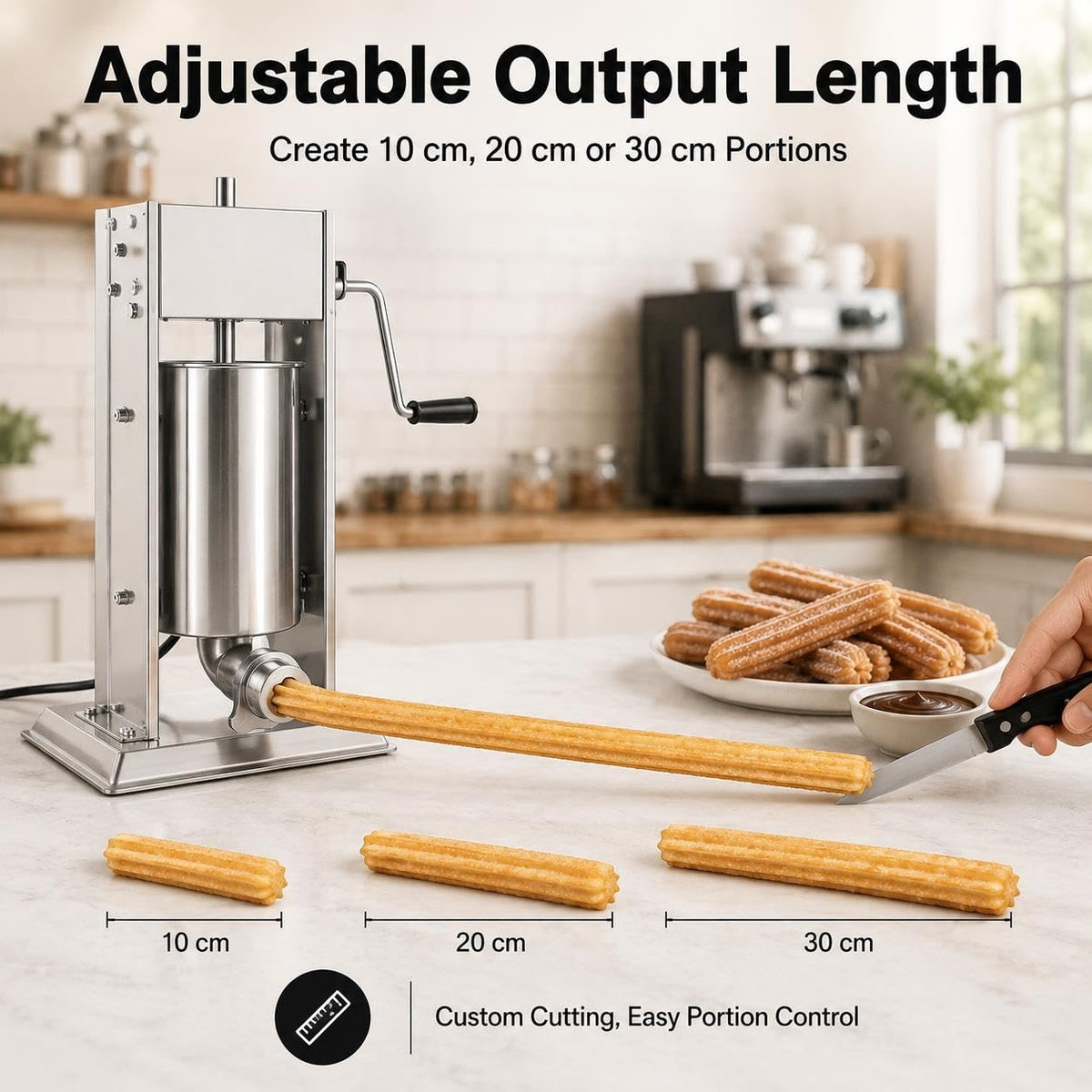 3L Stainless Sausage Stuffer V809
