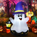 5 FT Halloween Inflatables Ghost with Built-in LEDs N8273