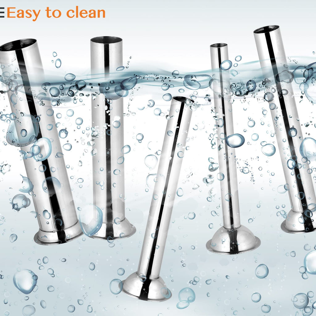 15L Electric Stainless Steel Sausage Stuffer with 5 Stuffing Tubes R746648