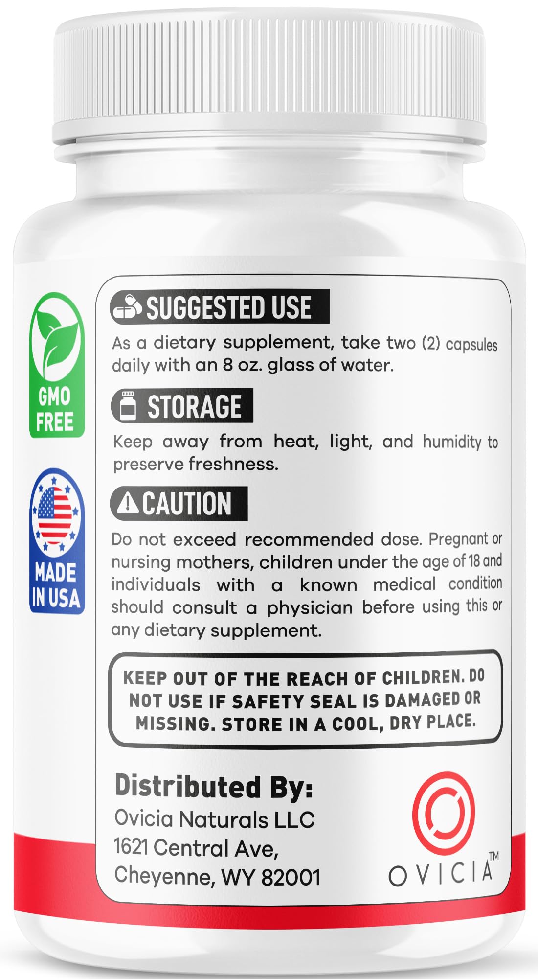180 Capsules Natural Ingredients Vitamins G79686