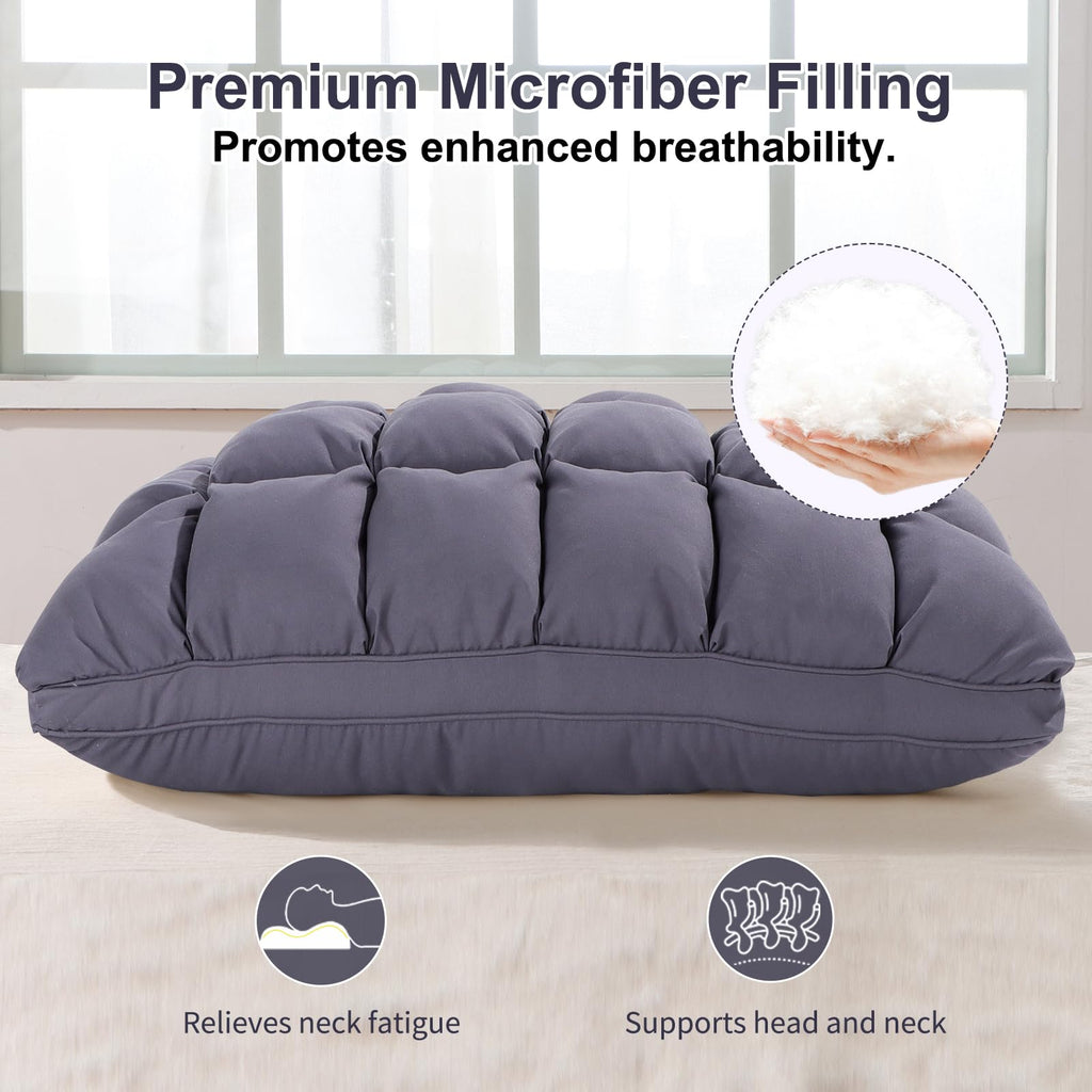 King Size Set of 2 Down Alternative Pillow Y662