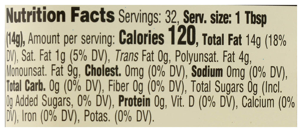 Organic Canola Cooking Oil, 16 Fl Oz (Pack of 2) M115