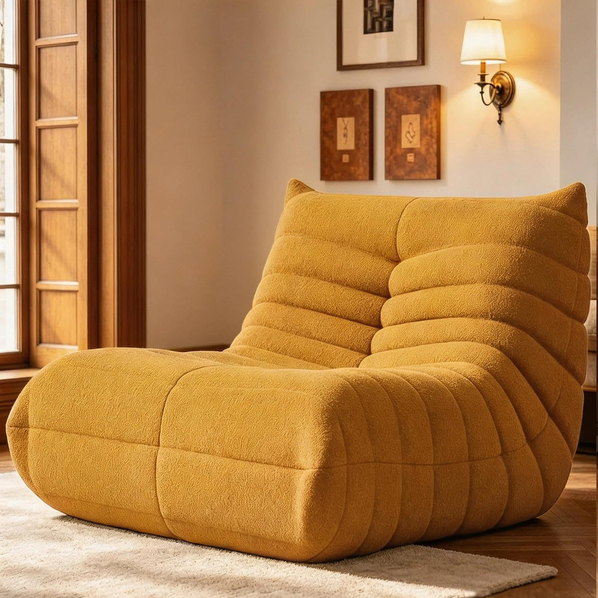 Giant Bean Bag Chair with Memory Foam Y28467