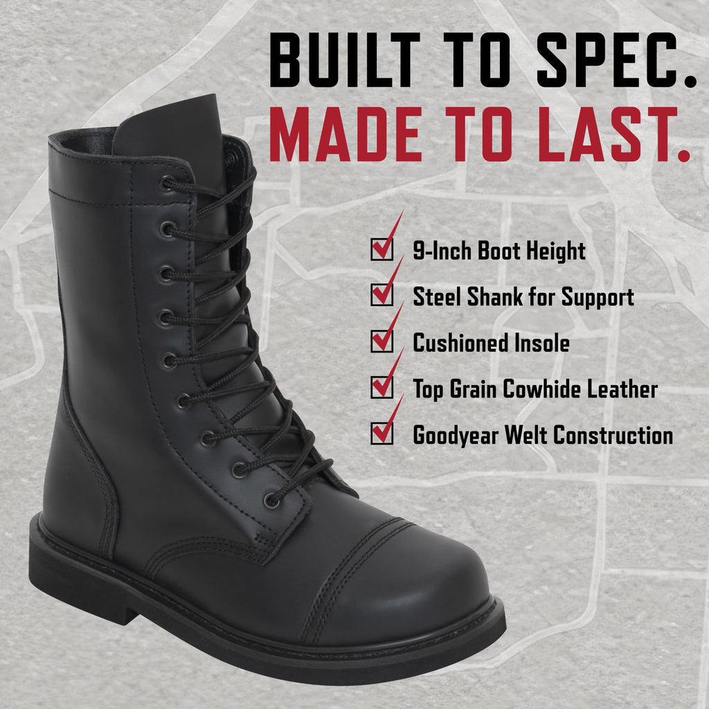 9 Inch Paratrooper Boots R709