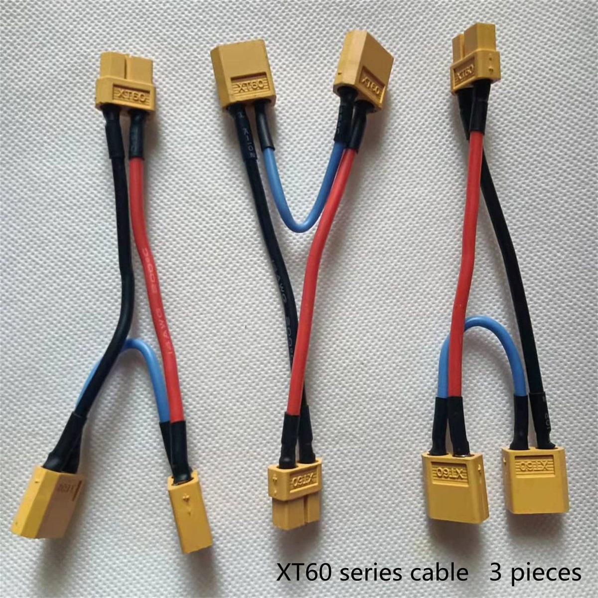 Battery Extension Cable Connector with 14awg Silicone Cord G44429