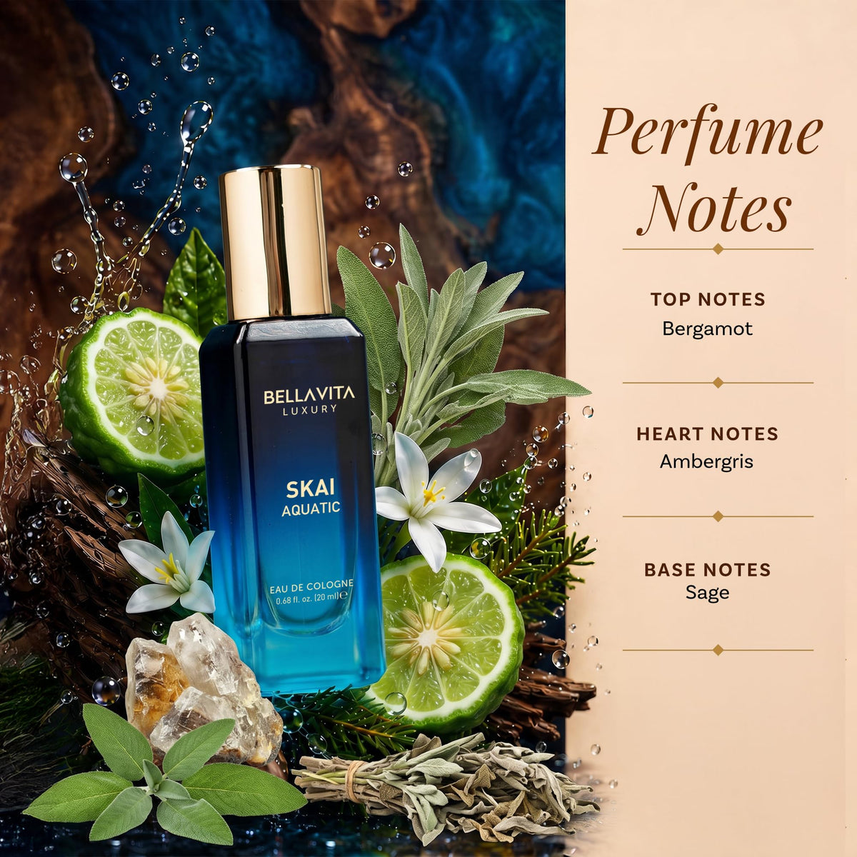 Unisex Perfume Gift Set with Honey & White Oud E122778