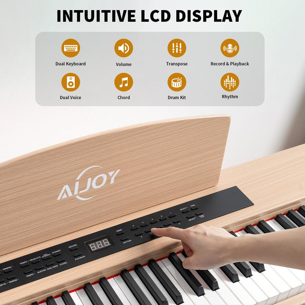 88 Key Fully Weighted Hammer Action Digital Piano S9079