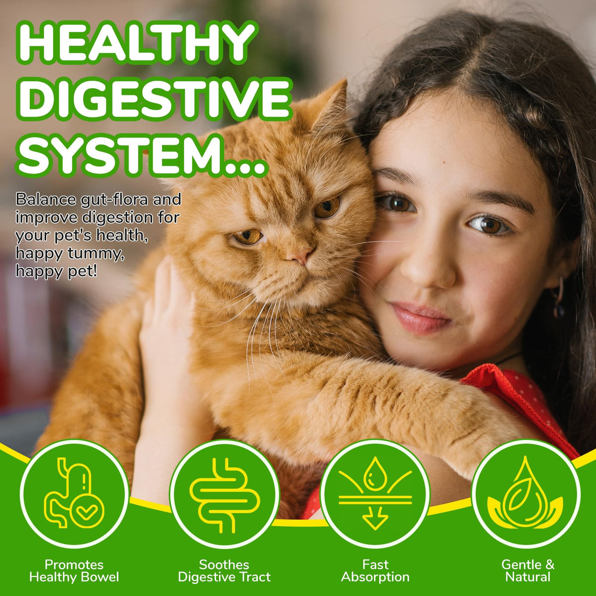 Natural Cat Laxative Liquid Stool Softener 2 fl oz Y288