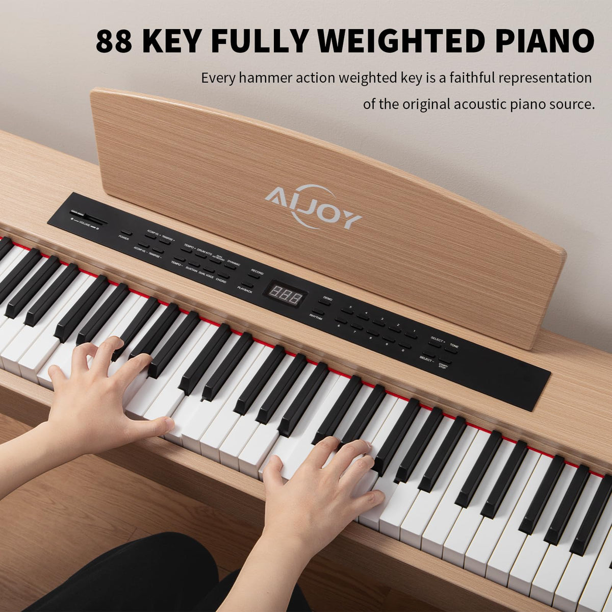 88 Key Fully Weighted Hammer Action Digital Piano S9079