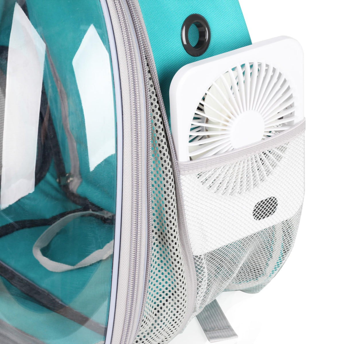 Expandable Cat Backpack with Mini Fan R13225