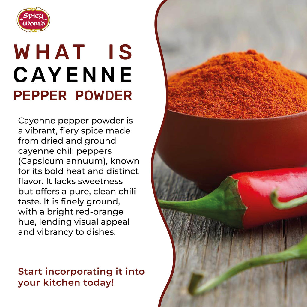 Cayenne Pepper Powder 16oz Jar 50,000 SHU Gluten Free U700496