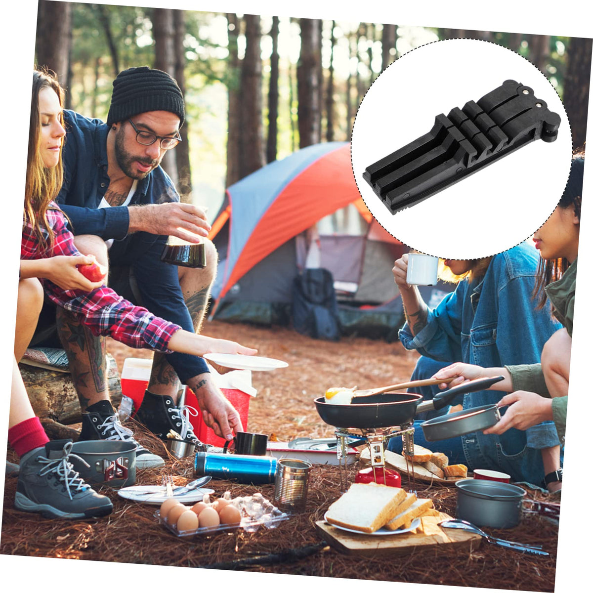 Canister Holder and Stove Tripod Stand F920