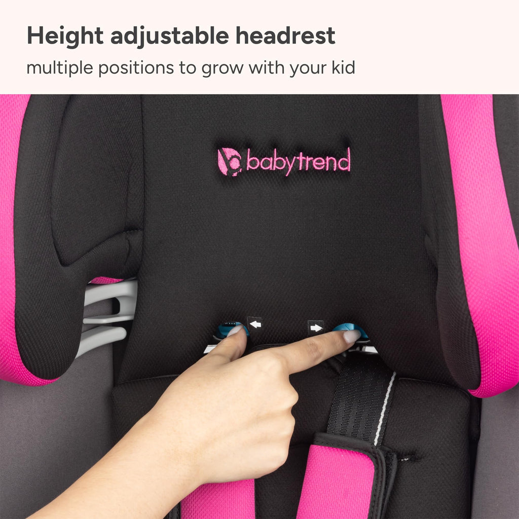 Pink Convertible Car Seat N365