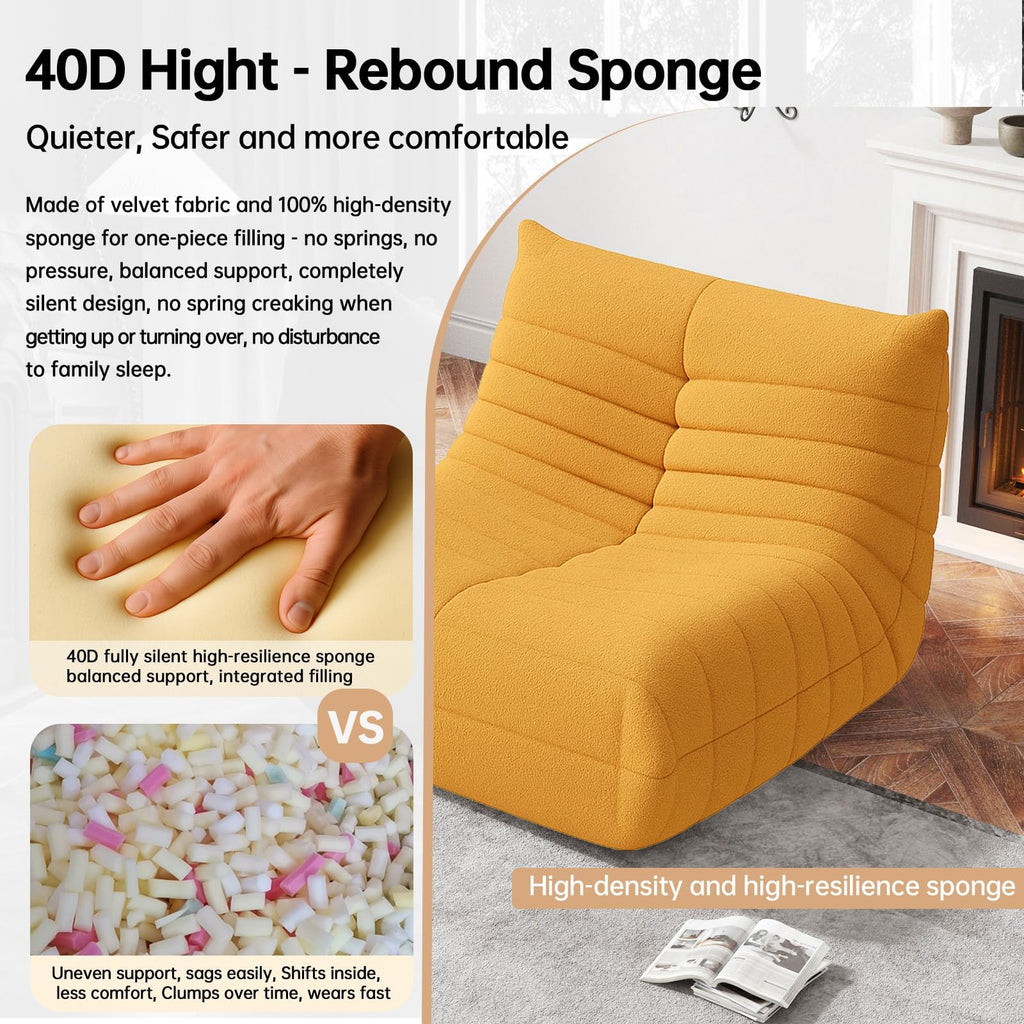 Giant Bean Bag Chair with Memory Foam Y28467