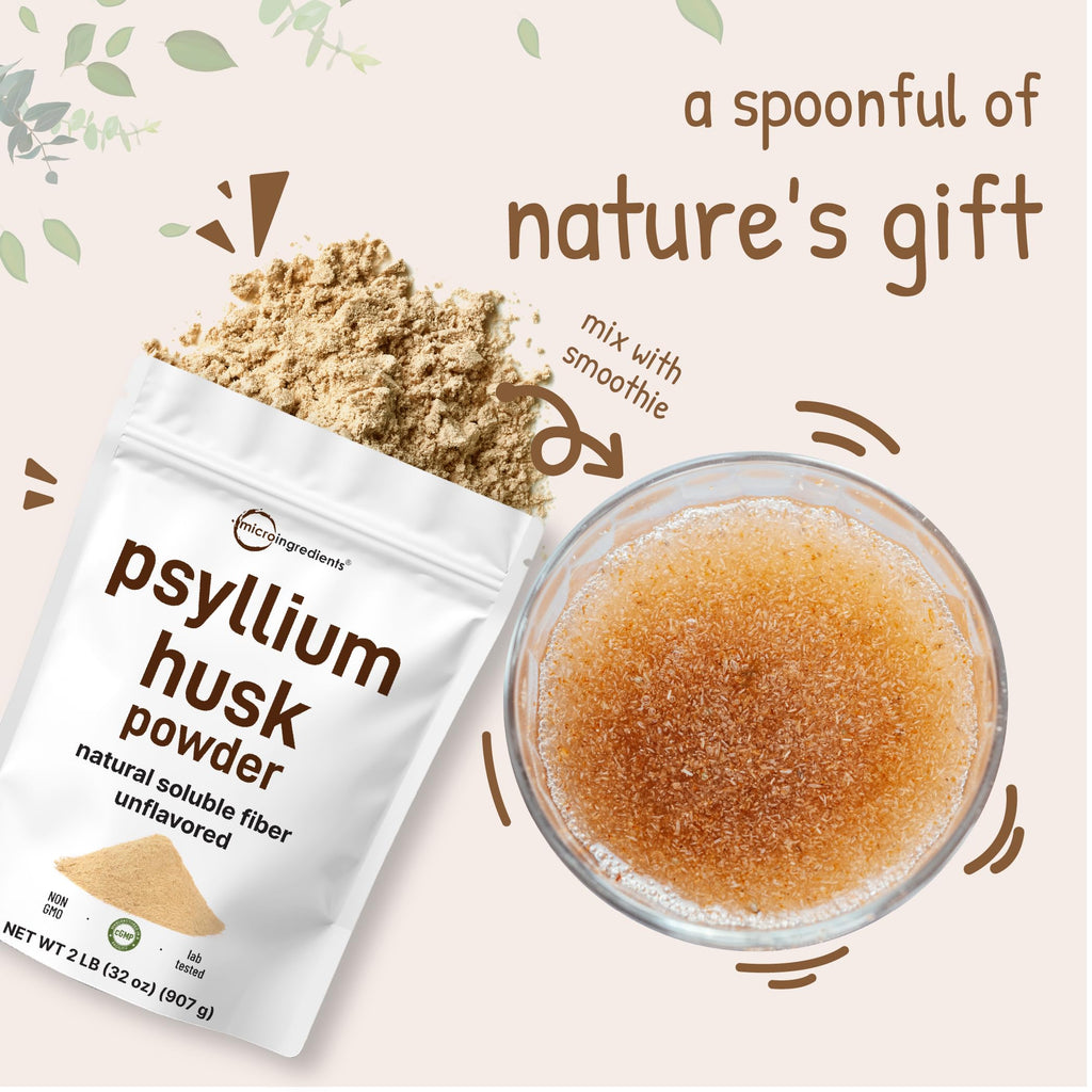 Psyllium Husk Powder, 2 lb. S862359
