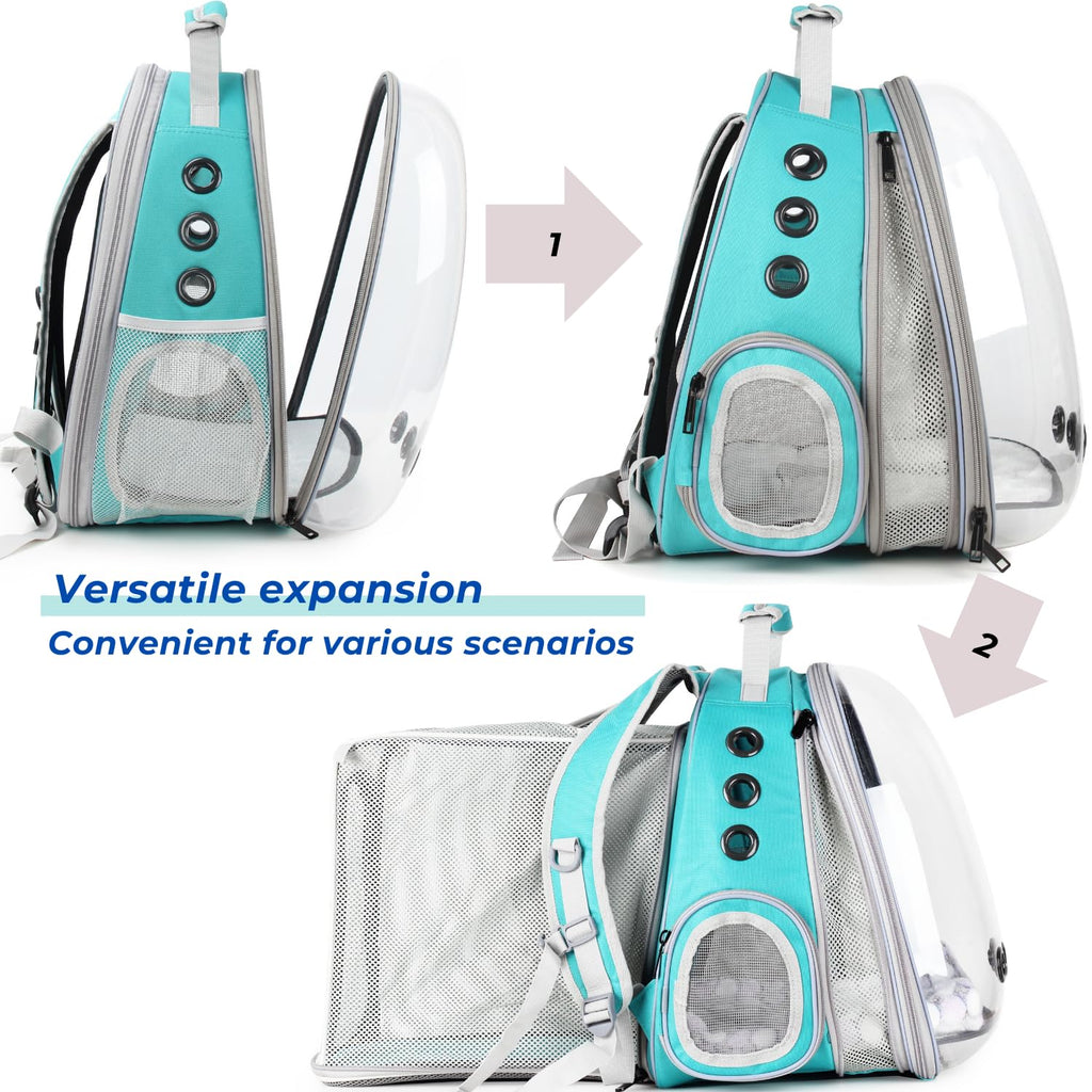 Expandable Cat Backpack with Mini Fan R13225