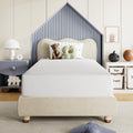 Twin Memory Foam Mattress 5 Inch Medium Firm White T6844