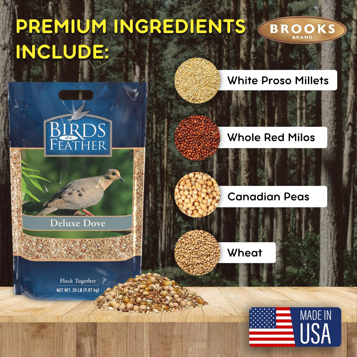 Dove Bird Seed 20 Pound A337