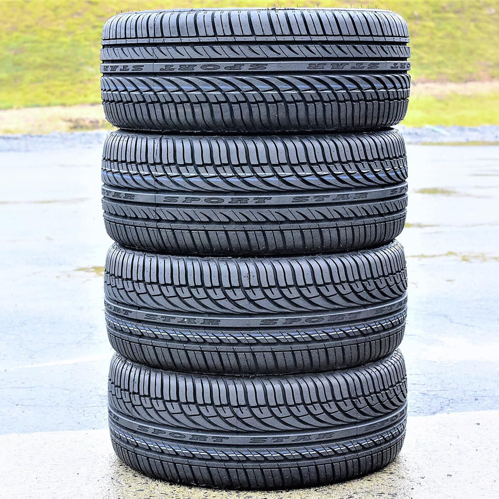 Set of 4 All-Season Passenger Car Performance Radial Tires 195/65R15 91H X680902