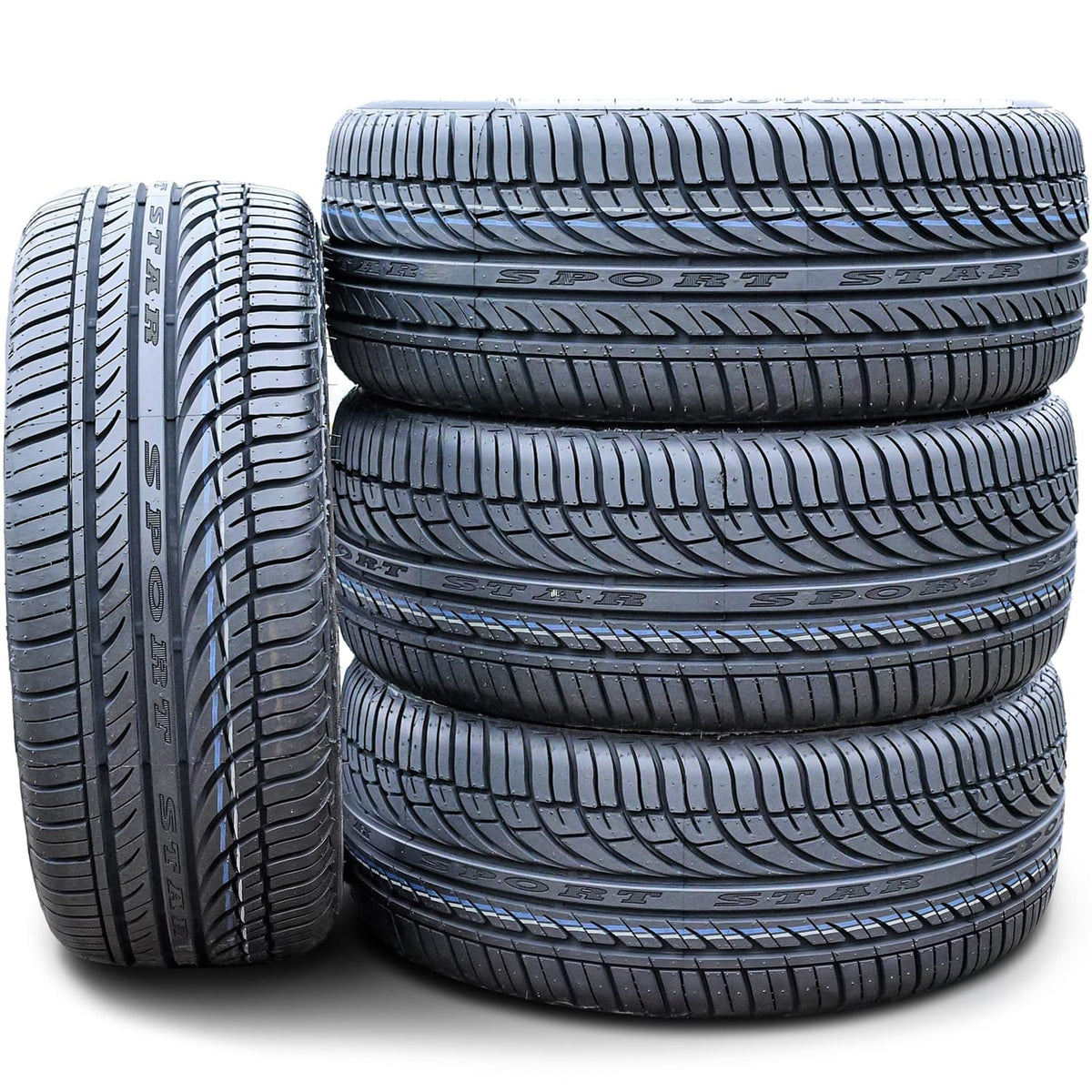 Set of 4 All-Season Passenger Car Performance Radial Tires 195/65R15 91H X680902