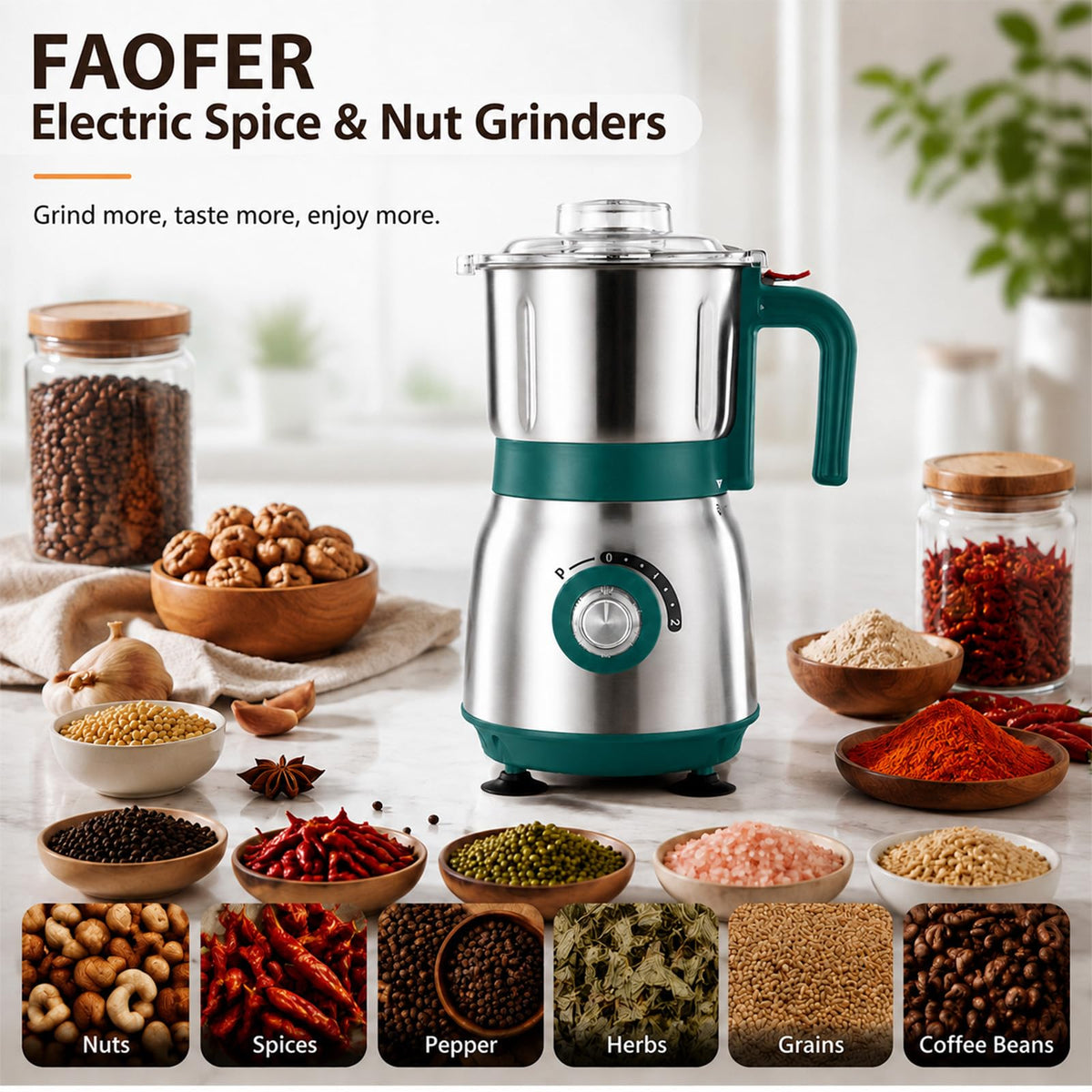 500W Electric Spice and Nut Grinder J145896