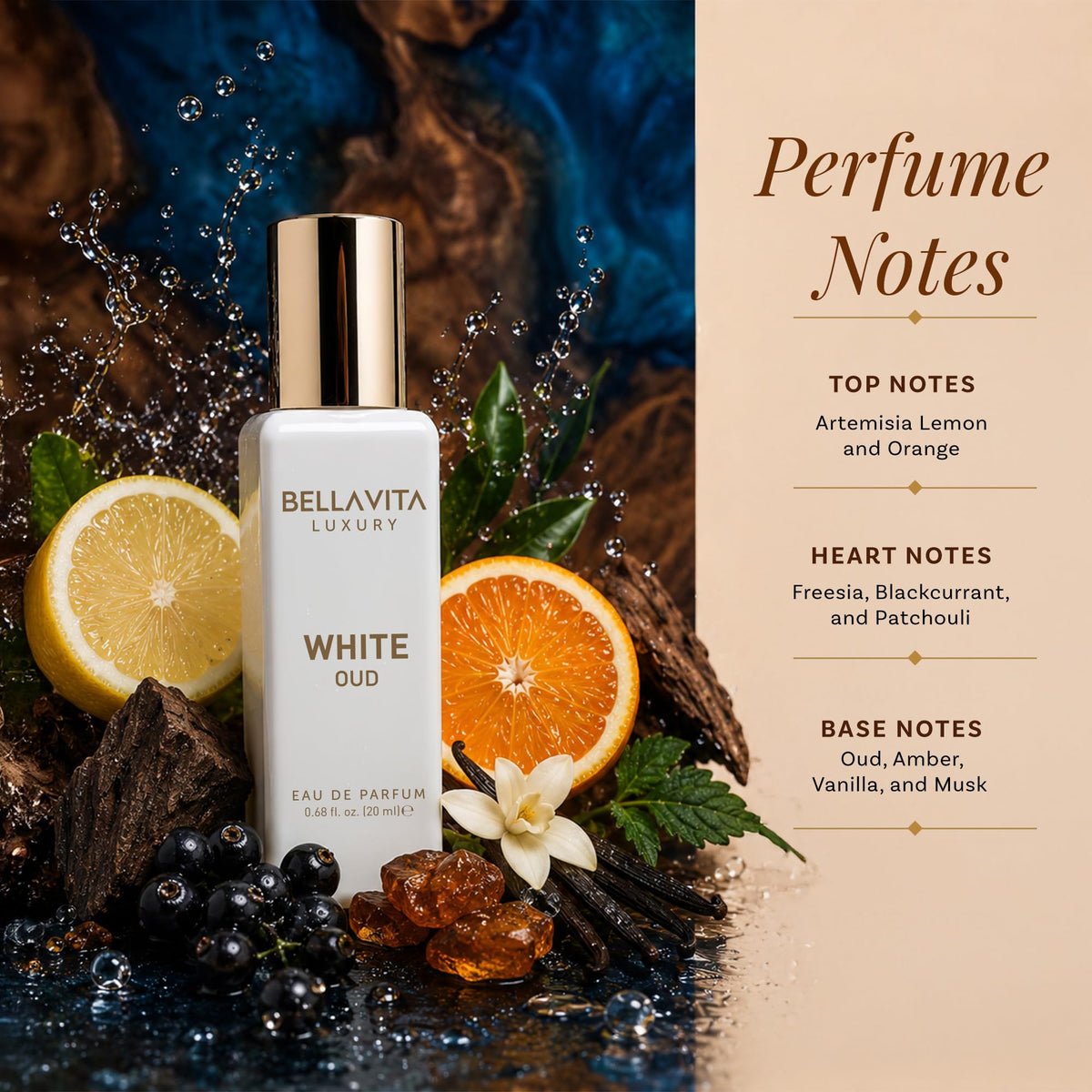 Unisex Perfume Gift Set with Honey & White Oud E122778