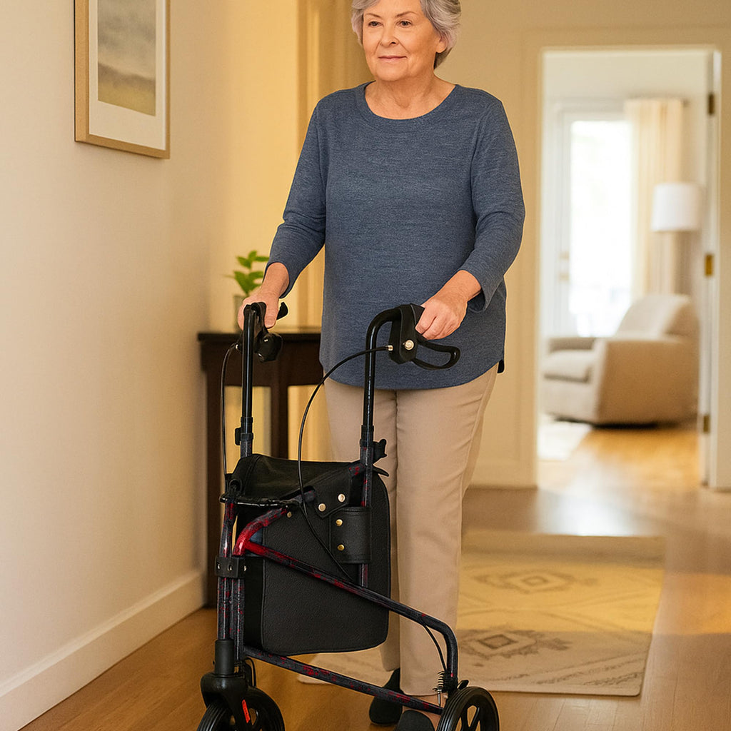 3-Wheel Rollator Walker W5229