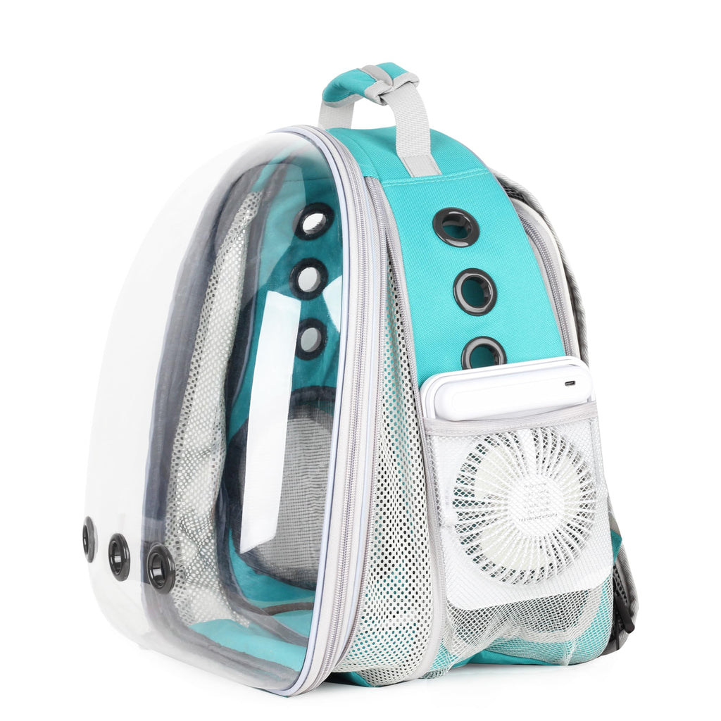 Expandable Cat Backpack with Mini Fan R13225