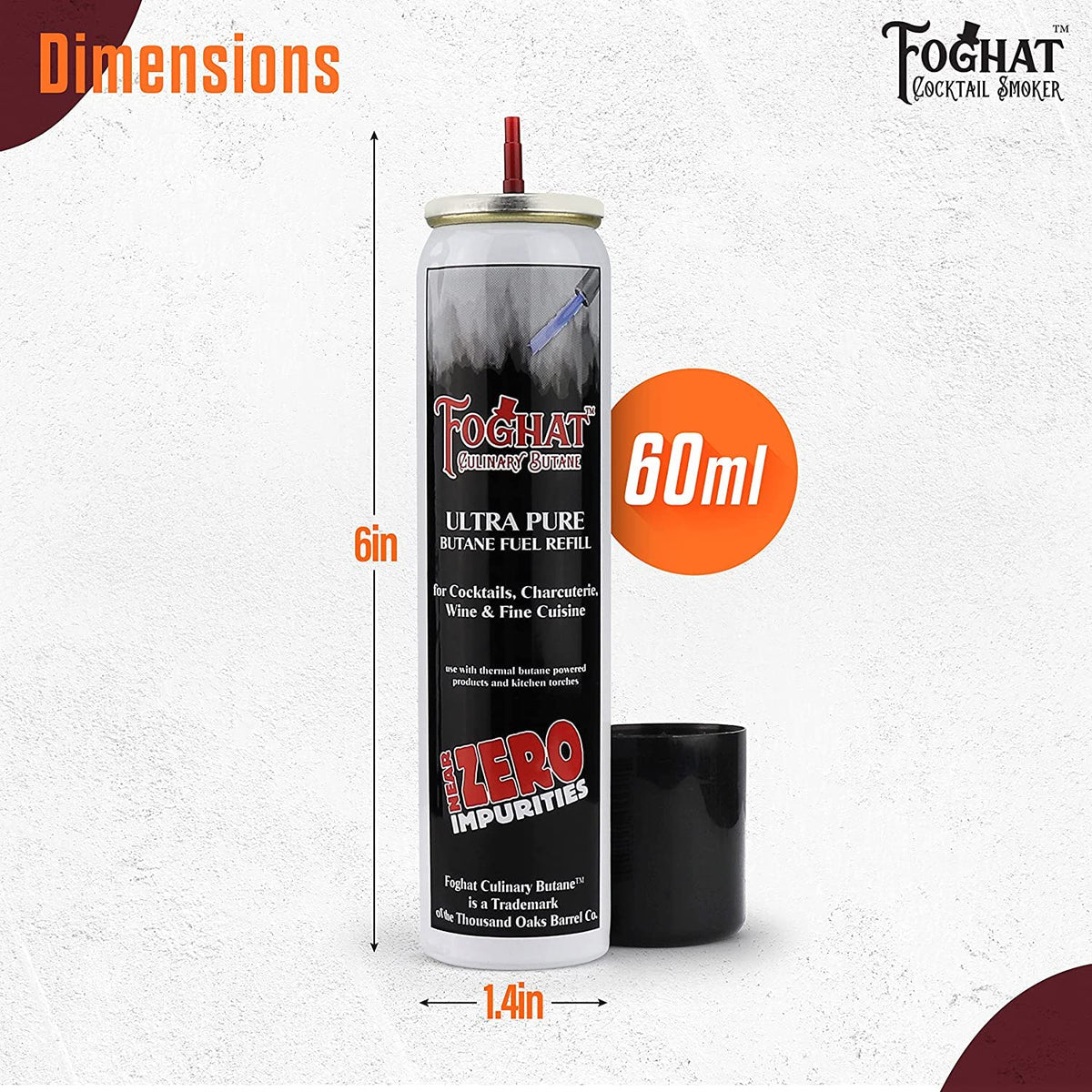 Butane Fuel Refill 12 Pack 60ml E2209