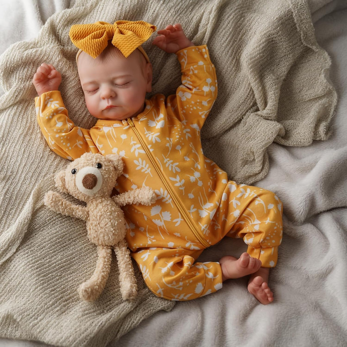 20 Inch Full Vinyl Reborn Baby Dolls Girl C2620