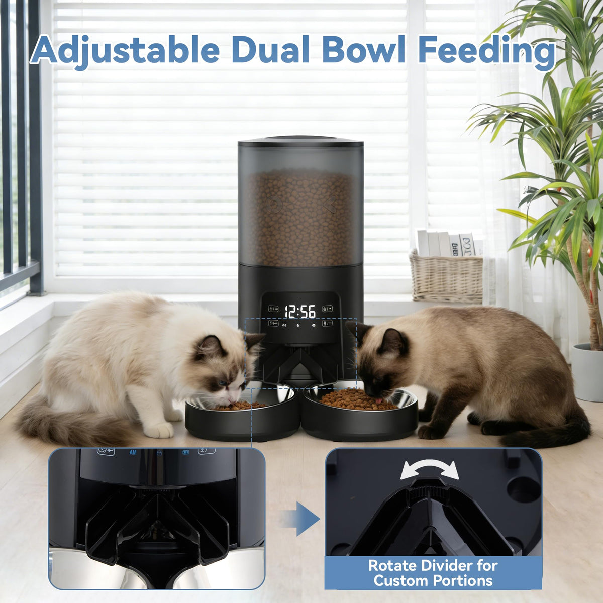 Automatic Cat Feeder 6L Q405