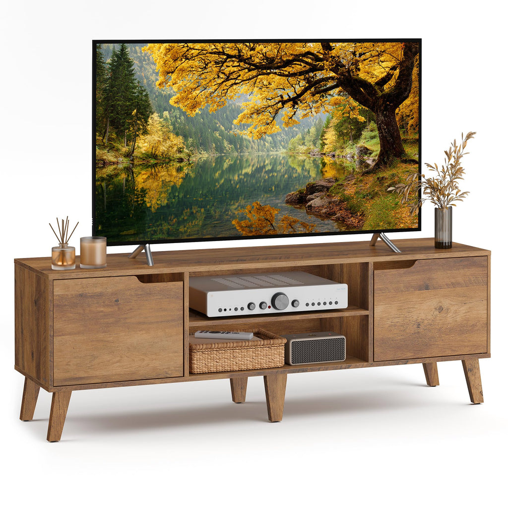 TV Stand with Adjustable Shelf O370871