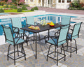 7 Piece Bar Height Patio Dining Set B72437