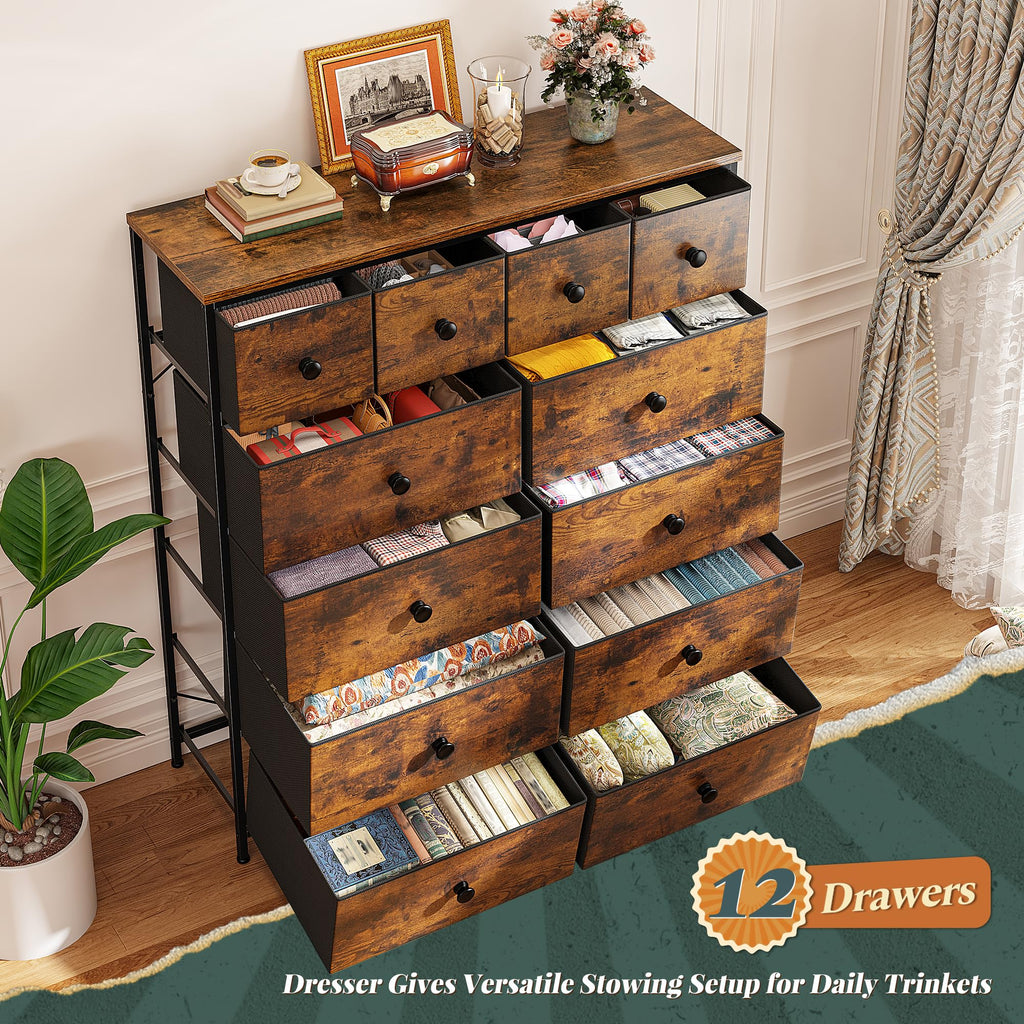 12 Drawer Dresser X4679